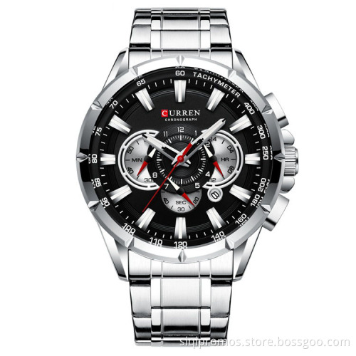 Mens Quartz Business Classic Stainless Steel Men Watches